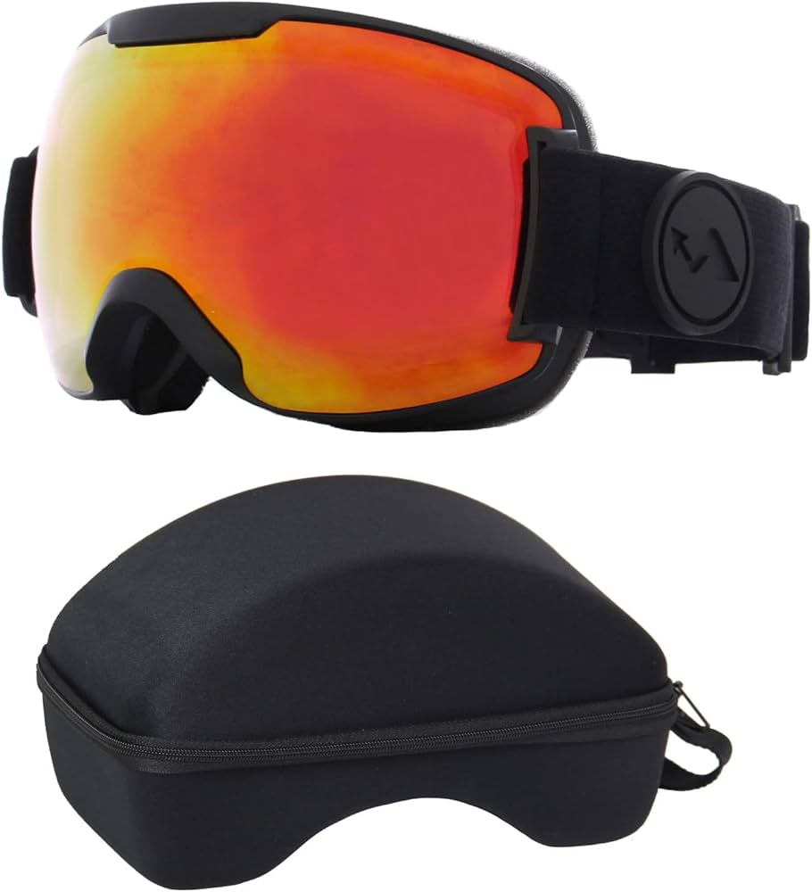 Electric ゴーグル オレンジレンズ ハードケース付 スノーボード